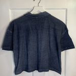 Free People Navy Weekend Rush Button Down Collared Top New with Tag W-506 Size S Photo 8