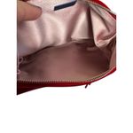 Jimmy Choo  NWT Callie Velvet Clutch in Red and Silver Photo 6