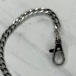 Silver Tone Flat Chain Link Purse Handbag Replacement Strap 48" ✨ Photo 10