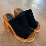 Jeffrey Campbell woodrow suede heeled clogs Photo 1