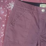 Democracy  mauve studded jeans size 8 petite Photo 2