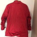 L.L.Bean  Red Puffer Winter Zip Up Jacket M Photo 2