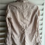Frank & Eileen  Tan Striped Shirt Photo 3