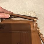 Michael Kors MK Jet Set Small Colorblock Signature Logo Smartphone Crossbody Bag,Spiced Coral Photo 9