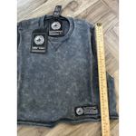 Alphalete   Very Terry Crop top Cutoff - Blue Topaz , Size Medium Photo 5