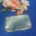 Ipsy  December 2019 Shine On Silver Cosmetic Makeup Bag NWOT Photo 1