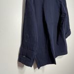 AG Adriano Goldschmied  NWT Maura Oversized‎ Navy Blue Blazer Jacket Size XS/S Photo 6