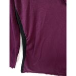 Maurice's  Women Large Purple And Black Pullover‎ Cowl Stretch Photo 5