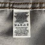 Free People  Denim Bi Color Olive Green Skirt Size: 4 Photo 4