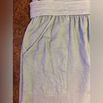 American Eagle  One Shoulder Linen Blend Jumpsuit in Olive - size XL Long Photo 12