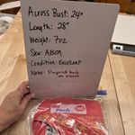 Diane Von Furstenberg  Vintage Floral Embroidered Silk Button-Up Blouse Large Photo 13