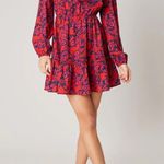 Sugar Lips SUGAR-LIPS Mira Mar Floral Balloon Sleeve Dress M style number STD12970A Photo 1
