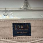 EDWIN International Basic Jeans Size 27 Beige Khaki Safari Straight Tan Photo 2