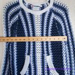 Free People New! Free People beach Dayton Sweater Pullover in Midnight Rain Combo, XS Photo 8