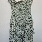 Dolls Kill  Dolls Point Cream Horse Print Smocked Layered Mini Dress Photo 7