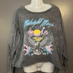 Grayson Threads Tee Shirt Womens 2XL Black Midnight Magic Graphic Crop Pullover Photo 0