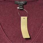 J.Crew NEW  V-Neck Wool Blend Lightweight Long Sleeve Cabin Holiday Cozy XS Photo 3