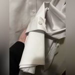 Good American NWT tabbed poplin button down white sz 5/6 (XXL) Photo 6