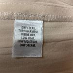 St. John Diana Straight Leg High Rise Trouser Beige Size 16 Photo 5