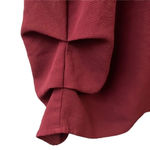 Love j  2XL burgundy blouse Photo 4