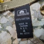 Cotton Yellow & Green Skirt (4) Yellow Photo 4