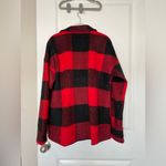 New Sky to Moon Red and Black Plaid Jacket Size M Photo 4