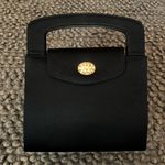 Carla Marchi Black Gold Mini Purse Bag Photo 0