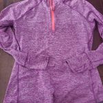 Tangerine  Women's Heathered Purple Quarter-Zip Sweater Size medium Womens Photo 0