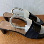 Anne Klein AK Women's Slip On Sandals Size 6 Black Size 8.5 Sku 2947 Photo 3