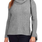 Faded Glory  Gray Knit Cowl Neck Sweater Size XL NWOT Photo 0