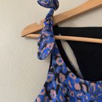 Zac Posen  Asymmeterical Abstract Floral Faux Wrap Silk Dress Size 0 NWT Photo 7