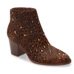 Madewell NEW The Rosie Ankle Boot In Rich Brown Multi Calf Hair Photo 0