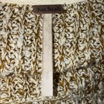 Free People  Electric City Crew Neck Pullover Sweater Gold Combo Size Small Photo 6