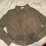 Active USA  brown corduroy top Photo 0