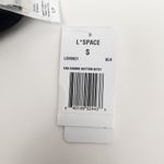 l*space L* Van Damme Bikini Bottom Bitsy in Black Size Small Gold Chain NWT Photo 6