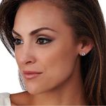 Diamonique sterling silver stud earrings Photo 6