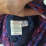 REBECCA VALLANCE Cherry Bomb Floral Print Shirred Long Sleeve Mini Dress 2 NWOT Purple Photo 8