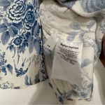 Reformation  Margot Floral Mini Skirt Pompadour Light Blue Photo 7