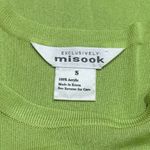 Misook Vintage Y2K  Brat Green Lightweight Coastal Summer Tank Women’s Size S Photo 4