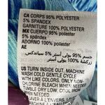 JM Collection  Skirt Womens XXL Blue Ikat Abstract Print A Line Vibrant Boho Chic Photo 11