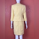 Positive Attitude Yellow Textured Suit Size 6 Photo 7
