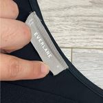 Everlane Wrap Dress japanese goweave wrap midi womens Black (size 6) office chic Photo 1