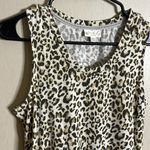 Wonderly  NWT Leopard Print Sleeveless Dress PM medium Photo 2
