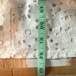 Julia Jordan Tiered Eyelet Maxi Dress Size US 8 Ivory Photo 12