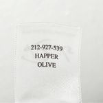 Rails  Harper Olive Green Linen Blend Belted Waist Pockets Jumpsuit, Size Small Photo 4