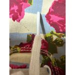 Vans  Floral Rose Blue Plaid Tie Lace Sneakers Shoes Size 8.5 Womens Photo 9