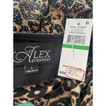 Alex Evenings NEW  Size Large Cardigan Open Front Blazer Jacket Animal Print Photo 4