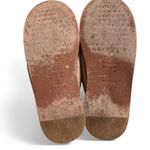 free people Vicenza Beige Leather Thong Sandals Minimalist Casual puffy Slides 6 Tan Photo 7