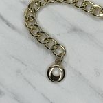 Chunky Draped Gold Tone Chain Link Belt Adjustable Y2K One Size OS ✨ Photo 14