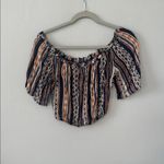 Illa Illa Boho Off-Shoulder Cropped Top Photo 3